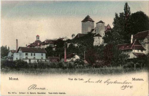 Morat - Murten - Vue du Lac