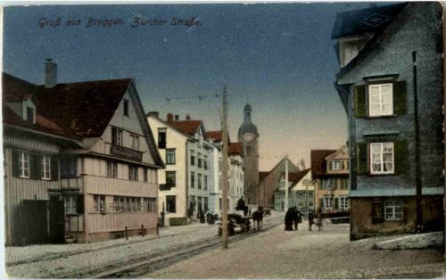 Gruss aus Bruggen Zürcher Strasse