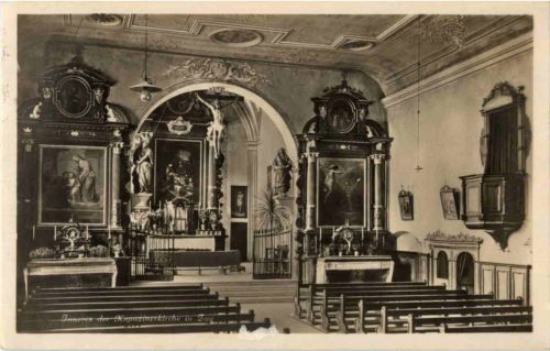 Zug - Inneres Kapuziner Kirche