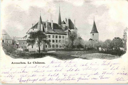 Avenches - Le chateau