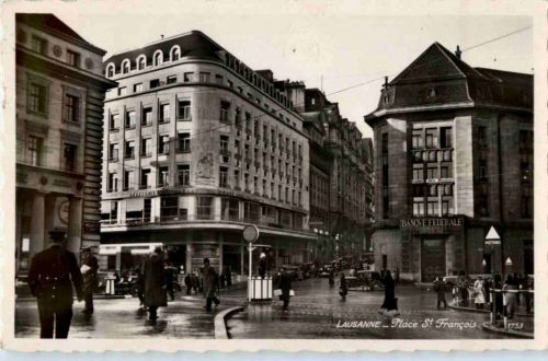 Lausanne - Place St. Francois