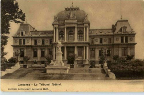 Lausanne - La Tribunal federal