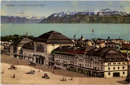 Lausanne - La future gare
