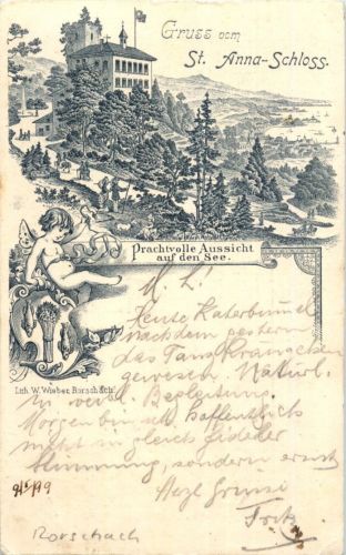 Rorschach Gruss vom St. Anna schloss