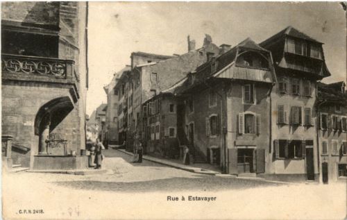 Rue a Estavayer