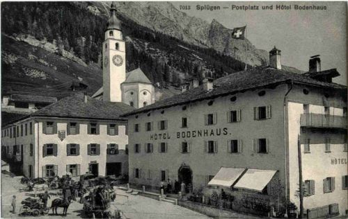 Splügen - Postplatz