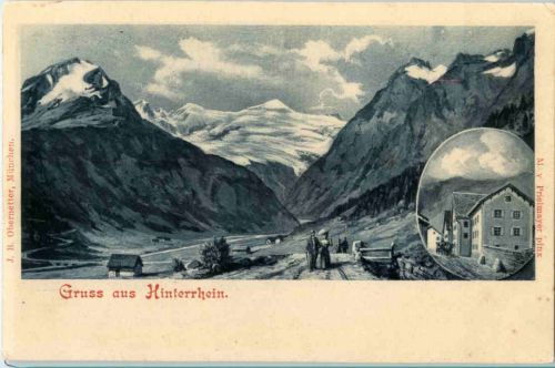 Gruss aus Hinterrhein