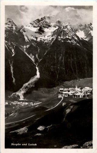 Bergün und Latsch