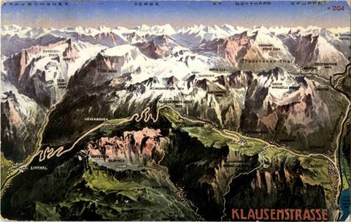 Klausenstrasse - Panorama