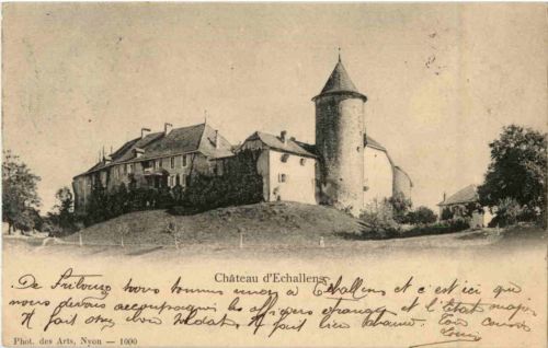 Chateau d Echallens
