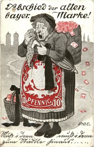 Abschied der alten bayrischen Marke - München