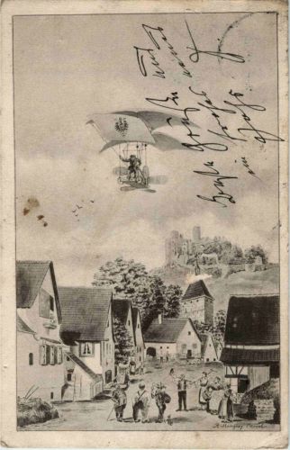 Der fliegende Land Briefträger