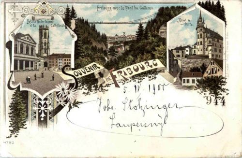 Souvenir de Fribourg