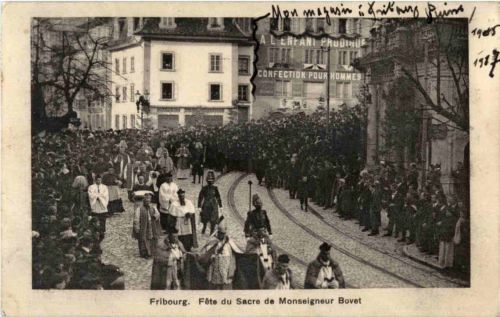 Fribourg - Fete du Sacre de Monseigneur Bovet