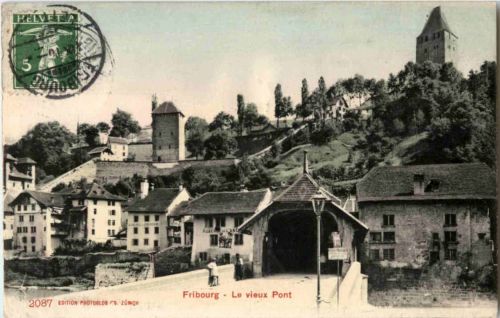 Fribourg - Le vieux Pont