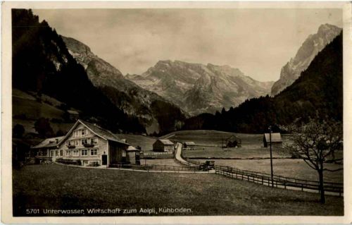 Unterwasser - Wirtschaft zum Aelpli