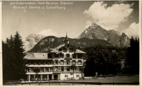 Unterwasser - Hotel Sternen