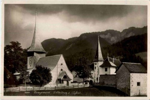 Rougemont - Le chateau