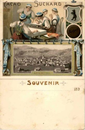 Appenzell - Cacao Suchard Litho