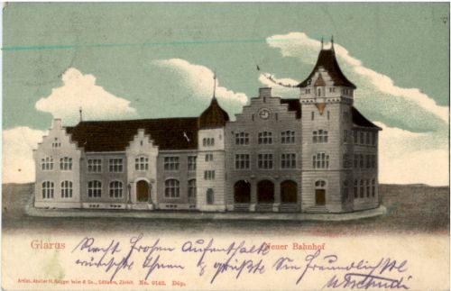 Glarus - Neuer Bahnhof