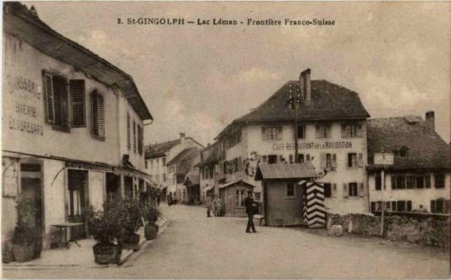 St. Gingolph - Frontiere Franco Suisse