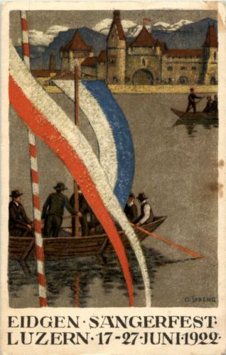 Luzern - Eidg. Sängerfest 1922