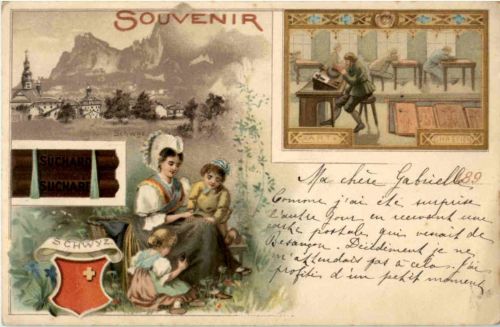 Schwyz - Litho - Suchard