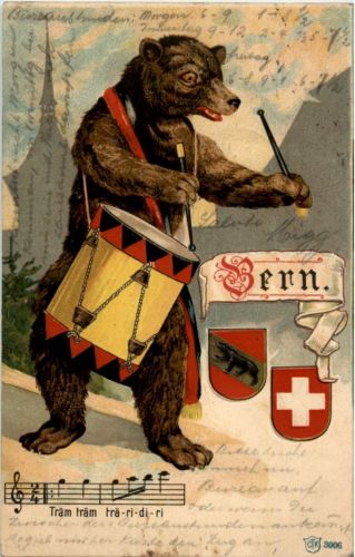 Bern - Bär - Litho