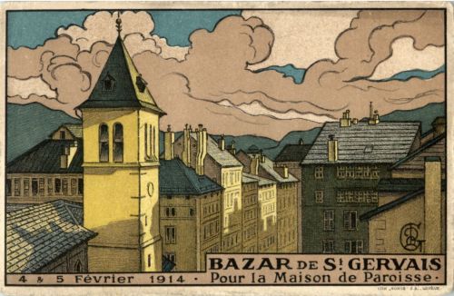 Geneve - Bazar de St. Gervais 1914
