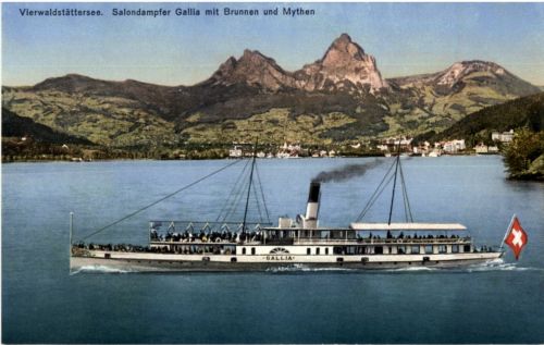 Brunnen - Dampfer Gallia