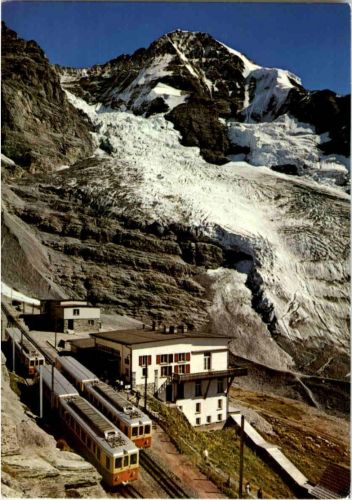 Station Eigergletscher Jungfrau Bahn