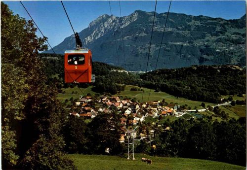Oberschan mit Seilbahn