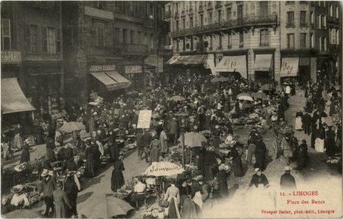 Limoges- Place des Bancs