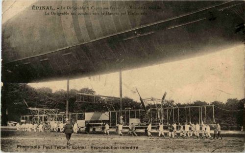 Epinal - Le Dirigeable Captaine Ferber