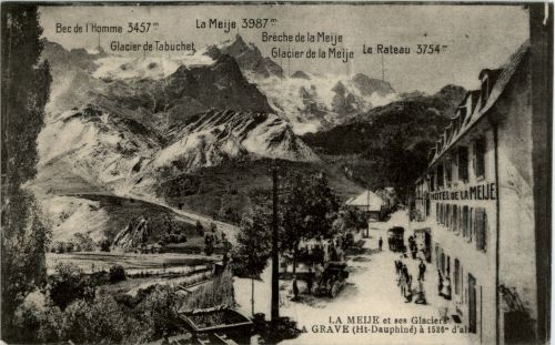 La grave - La Meije et ses Glacier