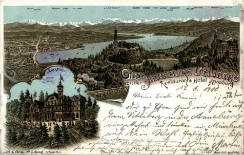 Gruss von der Annaburg Uetliberg