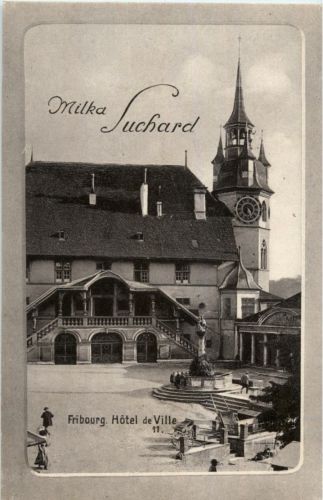 Fribourg - Hotel de ville - Milka Suchard
