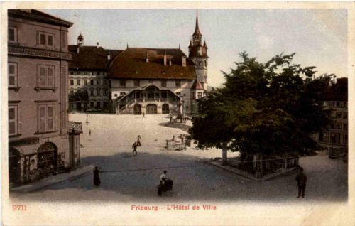 Fribourg - L Hotel de Ville