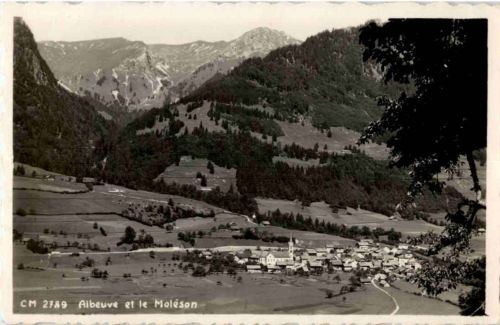 Albeuve et le Moleson