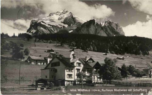 Wildhaus Pension Rösliwies