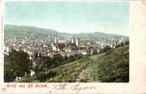 Gruss aus St. Gallen