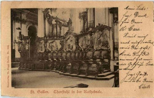 St. Gallen - Chorstuhl