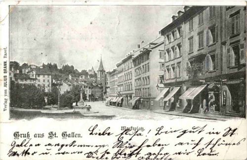 St. Gallen Marktplatz