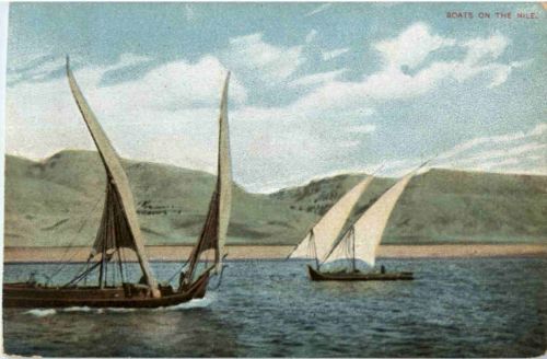 Boats on the Nile