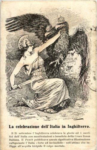 La celebrazione dell Italia in Inghilterra