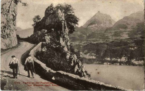 Poststrasse Weesen Amden