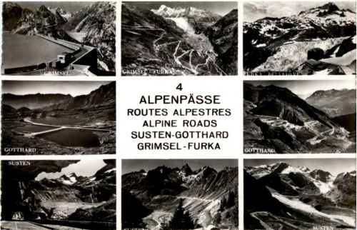 Susten Gotthard Grimsel Furka