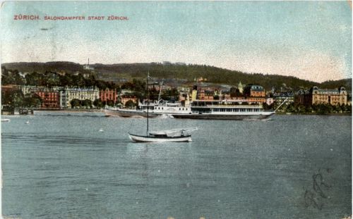 Zürich - Salondampfer Stadt Zürich