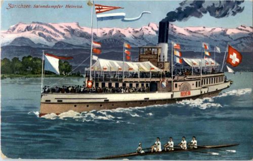 Zürichsee - Salondampfer Helvetia