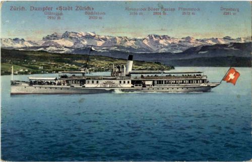 Salondampfer Stadt Zürich